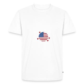 Infirmière pour enfants - T-shirt Premium bio Homme - blanc - Devant - Nico (187cm)