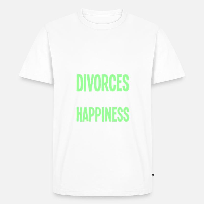 Scheidung - Männer Premium Bio T-Shirt - undefined