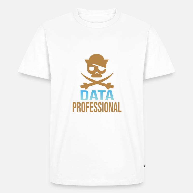 Daten Analytiker Datenschutz Beauftragter - Männer Premium Bio T-Shirt - undefined