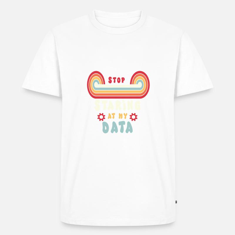 Daten Analytiker Datenschutz Beauftragter - Männer Premium Bio T-Shirt - undefined