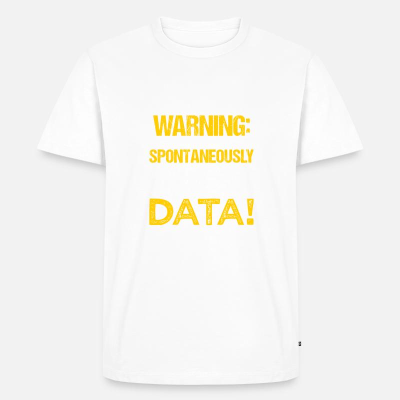 Daten Analytiker Datenschutz Beauftragter - Männer Premium Bio T-Shirt - undefined