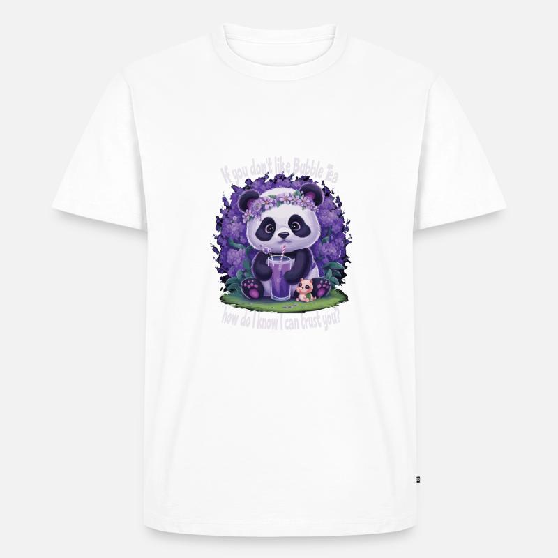 Bubble Tea - Männer Premium Bio T-Shirt - undefined