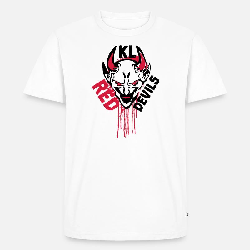Kaiserslautern Red Devils - Männer Premium Bio T-Shirt - Weiß