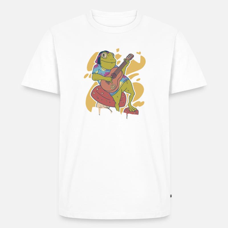 Hip Frog Gift Gift Idea - T-shirt Premium bio Homme - blanc