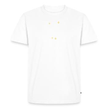 Un enseignant chanceux Rétro Enseignant de 4e année St - T-shirt Premium bio Homme - blanc - Devant - Nico (187cm)