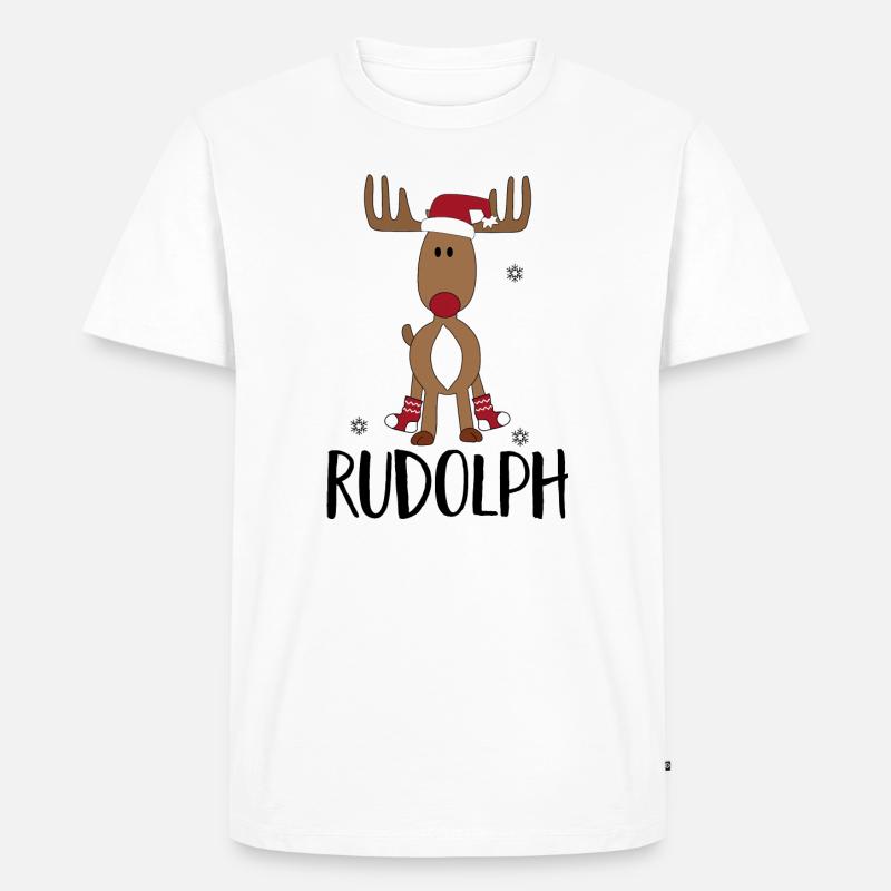 Weihnachten - Männer Premium Bio T-Shirt - Weiß