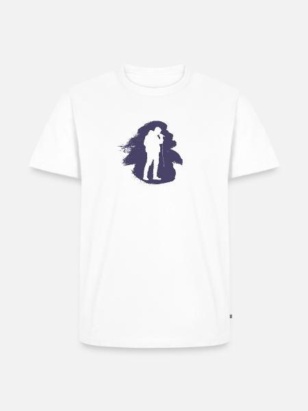 Djing Beatboxing Beatbox - Männer Premium Bio T-Shirt - Weiß