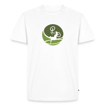 VTT VTT VTT - T-shirt Premium bio Homme - blanc - Devant - Nico (187cm)