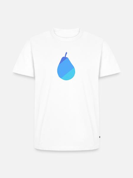 Vegan Frühstück Toast - Männer Premium Bio T-Shirt - Weiß