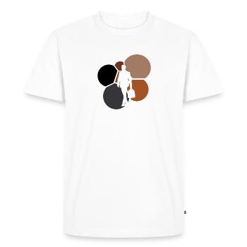Banking Banken Businessman - Men's Premium Organic T-Shirt - white - Front - Nico (187cm)