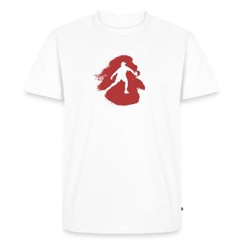 Pickleball Pickleball Jeu de pickleball - T-shirt Premium bio Homme - blanc - Devant - Nico (187cm)