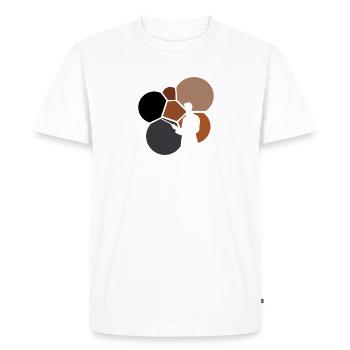 Billardspielerin Billard Billardkugel - Männer Premium Bio T-Shirt - Weiß - Vorne - Nico (187cm)