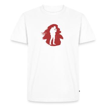 Djing Beatbox DJ - Men's Premium Organic T-Shirt - white - Front - Nico (187cm)