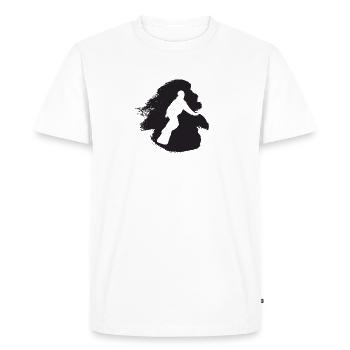 Snowboard Sports d’hiver Snowboard - T-shirt Premium bio Homme - blanc - Devant - Nico (187cm)