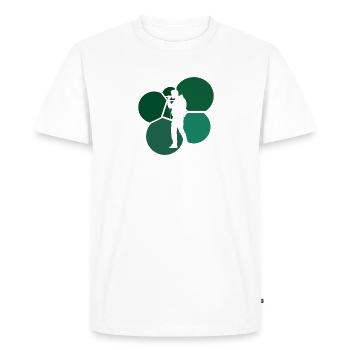 Beatboxing DJ DJ - Men's Premium Organic T-Shirt - white - Front - Nico (187cm)