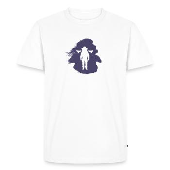 Nectar d’apiculteur - T-shirt Premium bio Homme - blanc - Devant - Nico (187cm)
