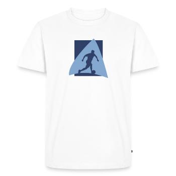 Fußball Beach Soccer Beachball - Men's Premium Organic T-Shirt - white - Front - Nico (187cm)