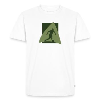Beach Soccer Beach Soccer Beach Soccer - T-shirt Premium bio Homme - blanc - Devant - Nico (187cm)