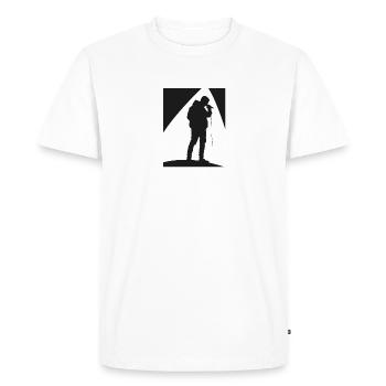 Streetmind Beatbox Beatboxing - T-shirt Premium bio Homme - blanc - Devant - Nico (187cm)