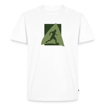 Beach Soccer Beach Soccer - T-shirt Premium bio Homme - blanc - Devant - Nico (187cm)