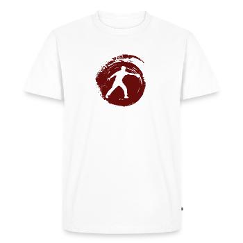 Table Tennis Ball Table Tennis Ball Table Tennis - Men's Premium Organic T-Shirt - white - Front - Nico (187cm)