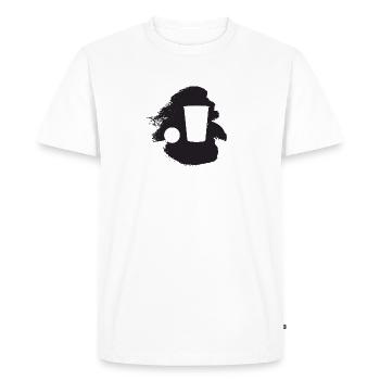 Fête Bière Bouteille Bière - T-shirt Premium bio Homme - blanc - Devant - Nico (187cm)