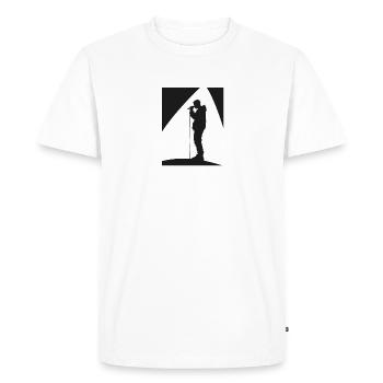 Djing DJ Beatboxer - T-shirt Premium bio Homme - blanc - Devant - Nico (187cm)