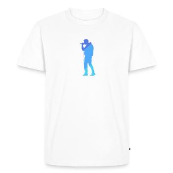 Beatboxing Djing Beatboxer - Men's Premium Organic T-Shirt - white - Front - Nico (187cm)