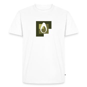 Avocado Foodie Avocado Toast - Men's Premium Organic T-Shirt - white - Front - Nico (187cm)
