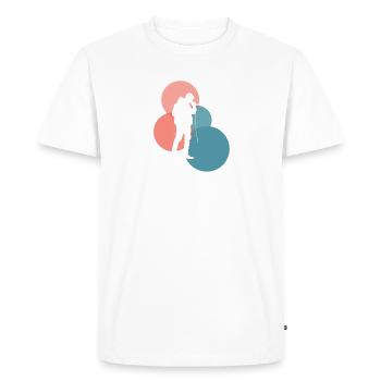 Beatboxer Beatboxing Djing - Men's Premium Organic T-Shirt - white - Front - Nico (187cm)