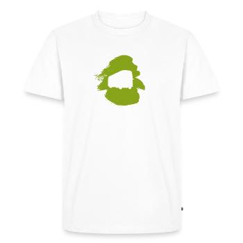 Bus travel Bus travel Public transport - Men's Premium Organic T-Shirt - white - Front - Nico (187cm)