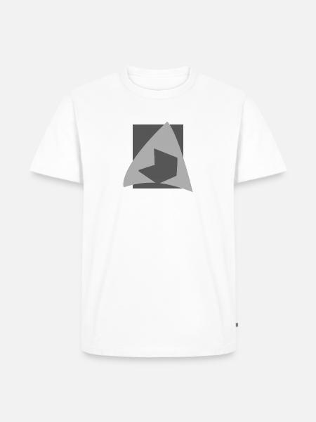 Homepage Writing Writing - Men's Premium Organic T-Shirt - white