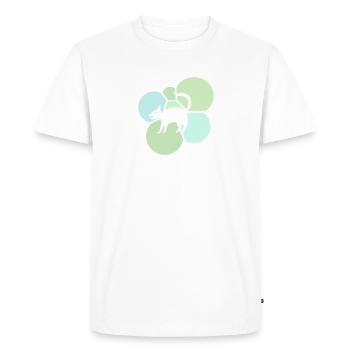Créatures mythiques Bigfoot Créatures mythiques - T-shirt Premium bio Homme - blanc - Devant - Nico (187cm)
