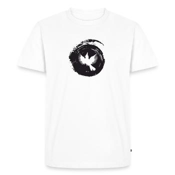Calopsitte drôle drôle - T-shirt Premium bio Homme - blanc - Devant - Nico (187cm)
