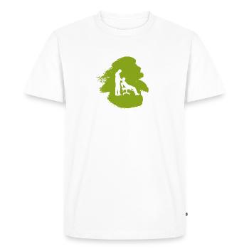 Doctors adjust chiropractic - Men's Premium Organic T-Shirt - white - Front - Nico (187cm)
