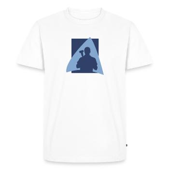 Mécanicien d’outils d’atelier - T-shirt Premium bio Homme - blanc - Devant - Nico (187cm)
