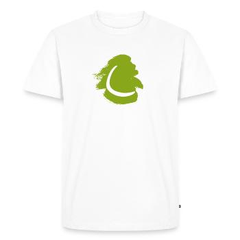 Lancer Boomerang Boomerang - T-shirt Premium bio Homme - blanc - Devant - Nico (187cm)