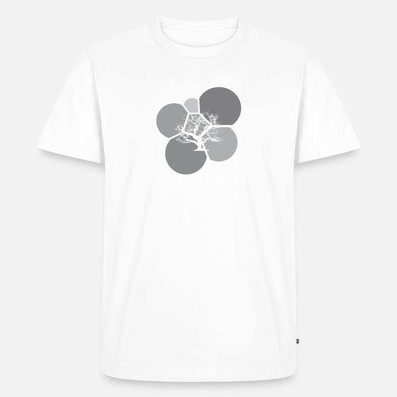 Botanisch Gartenbau Botanik - Männer Premium Bio T-Shirt - Weiß
