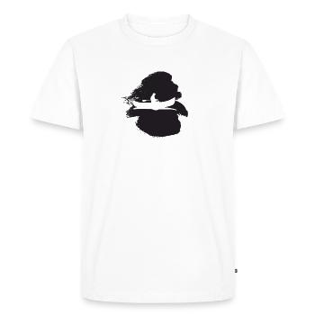 Kayak Whitewater Rowing - Men's Premium Organic T-Shirt - white - Front - Nico (187cm)