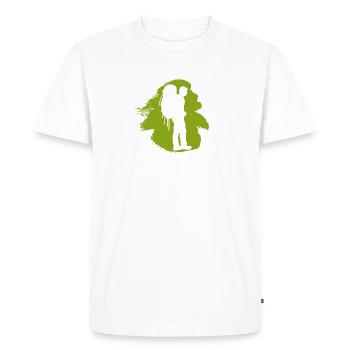 Backpack Backpacking Backpacking - Men's Premium Organic T-Shirt - white - Front - Nico (187cm)