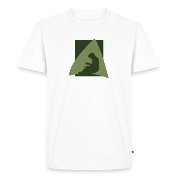 Sewing, Knitting, Thread - Men's Premium Organic T-Shirt - white - Front - Nico (187cm)