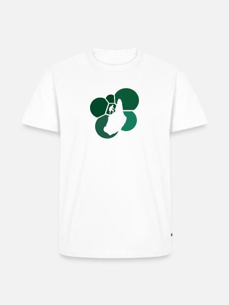 Climbing Wall Climbing Wall Mountain - Men's Premium Organic T-Shirt - white