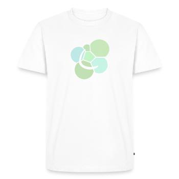 Boomerang Throwing Stick - Men's Premium Organic T-Shirt - white - Front - Nico (187cm)