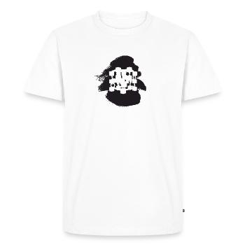 Cryptowährung Bitcoin Kryptowährung - Männer Premium Bio T-Shirt - Weiß - Vorne - Nico (187cm)