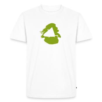 Camping Nature Lovers Modern - Men's Premium Organic T-Shirt - white - Front - Nico (187cm)