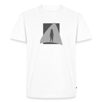 Märchen Einhorn Fabeltier - Männer Premium Bio T-Shirt - Weiß - Vorne - Nico (187cm)