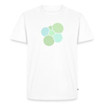 Grimpeur grimpeur escalade sur corde - T-shirt Premium bio Homme - blanc - Devant - Nico (187cm)