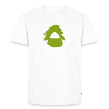Tente Camper Camper - T-shirt Premium bio Homme - blanc - Devant - Nico (187cm)