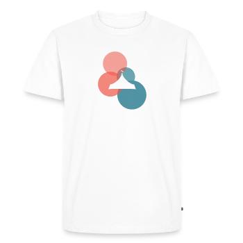 Chapiteau de cirque Elephant Circus - T-shirt Premium bio Homme - blanc - Devant - Nico (187cm)