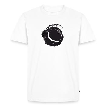 Bâton de lancer Boomerang - T-shirt Premium bio Homme - blanc - Devant - Nico (187cm)